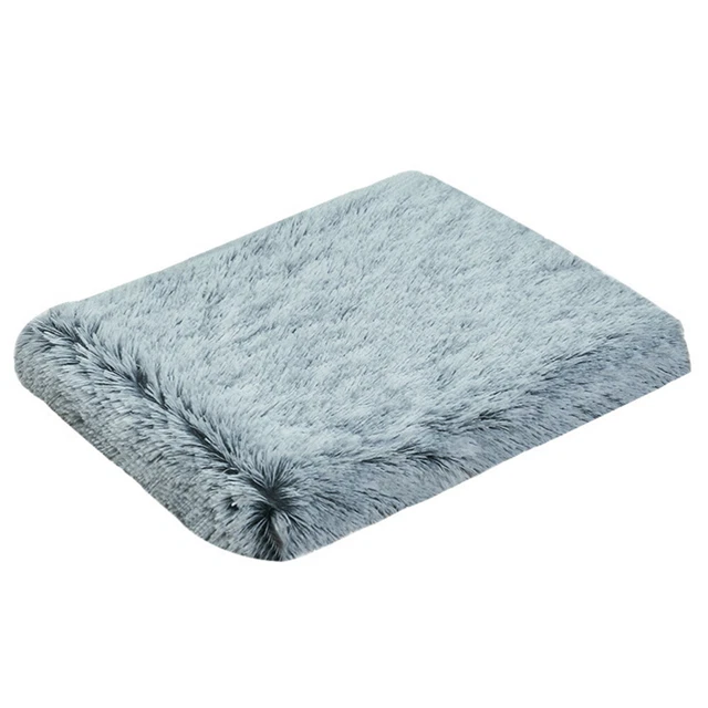 Mascota Dormir Alfombra Descansable Manta Suave Peluche Gato Cálido Cama para Perro Pequeño