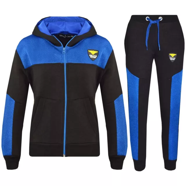 Bambine Ragazzi Tuta Ny Edizione Deluxe Felpa con Cappuccio Fondo da Jogging
