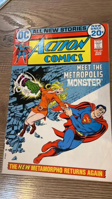 Action Comics #415 - DC Comics - 1972 - VG/FN