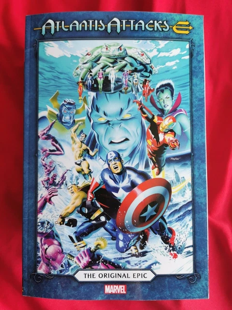 Atlantis Attacks: The Original Epic by Engelhard *MINT NEW UNREAD *FREE SHIPPING