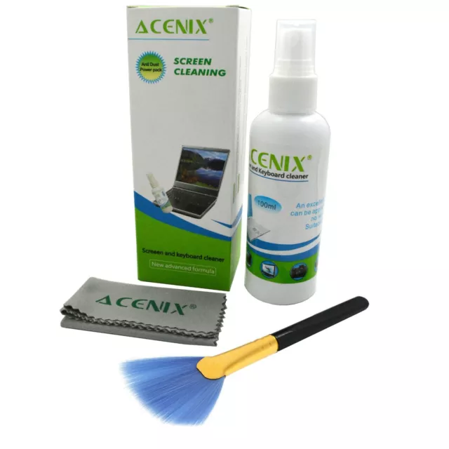 Screen Cleaner Laptops Keyboard Ipad Plasma Tv Iphones Lcd Computer Cleaning Kit