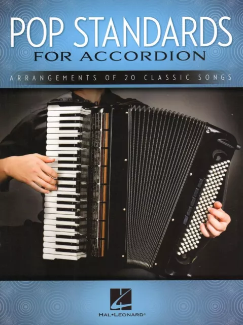Pop Standards for Accordion 20 Songs Songbook Noten für Akkordeon