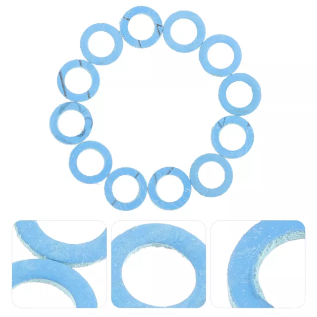 12pcs Oil Plug Crush Washer Oil Drain Plug Gasket Seal Supply Compatible With
