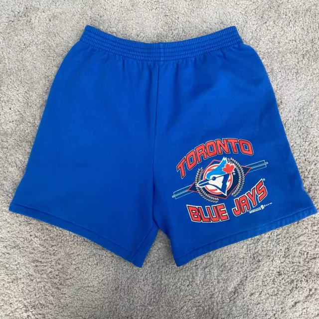 Pantaloncini Maglia Toronto Blue Jays Vintage Baseball MLB 1994 Blu Medium Sparticus