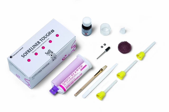 TOKUYAMA Dental Sofreliner Tough Chairside Soft Denture Reline Material