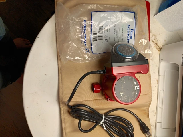 New Grundfos GRU-595916 Recirculating Hot Water Pump Comfort System