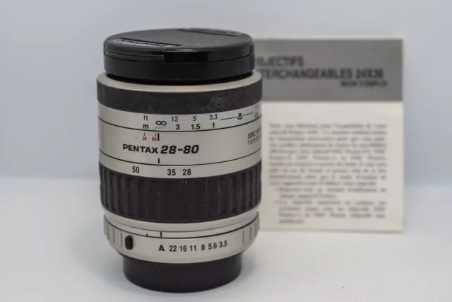 Objectif Zoom Standard SMC Pentax-FA AF 28-80mm f/3,5-5,6 P/K Auto Focus Lens