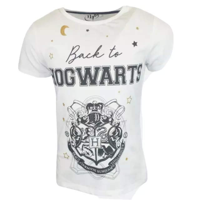 Official Harry Potter Hogwarts Top T-Shirt Boys Girls Short Sleeve  Casual Georg