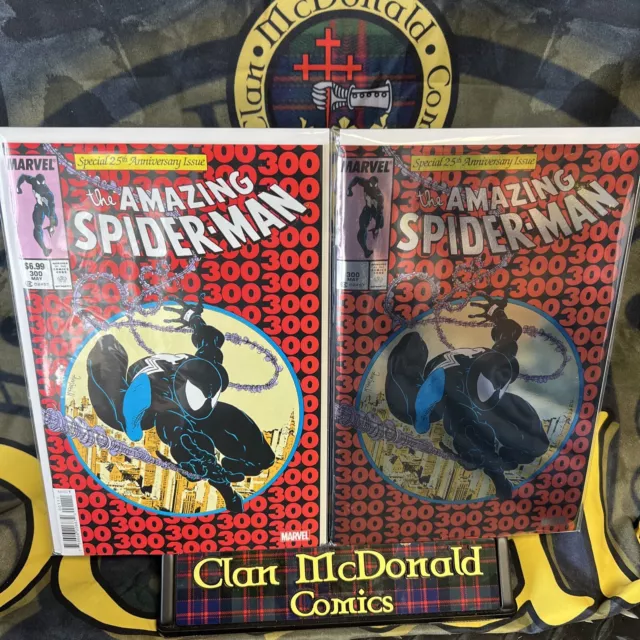 Amazing Spider-Man #300 Facsimile Edition Regular & Foil SET of 2