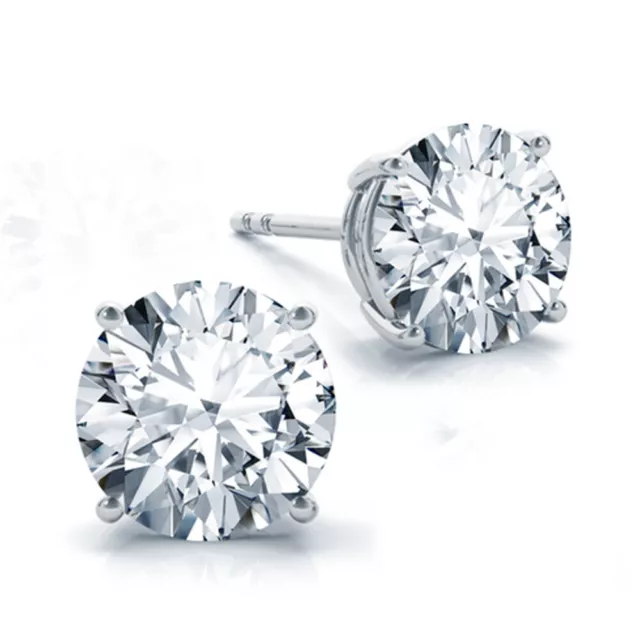 Lupenreine perfekte Diamant Ohrstecker 2x 0.50ct D/FL mit GIA Zertifikat