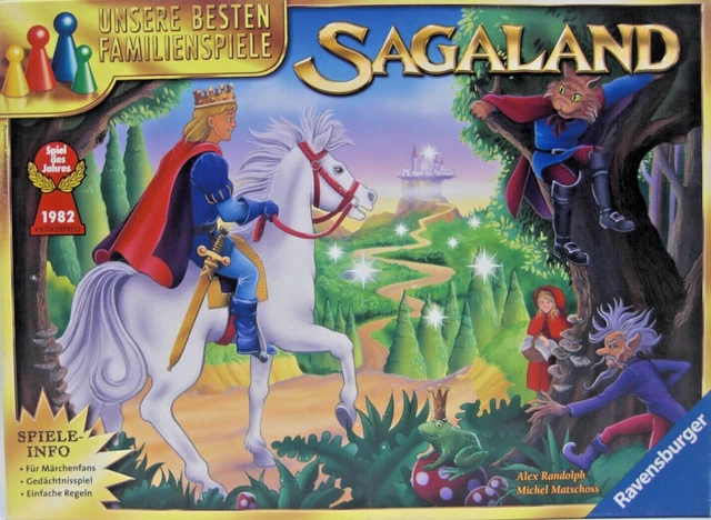 Sagaland RAVENSBURGER Familienspiel (26424)  komplett, Inhalt in Folie verschwei