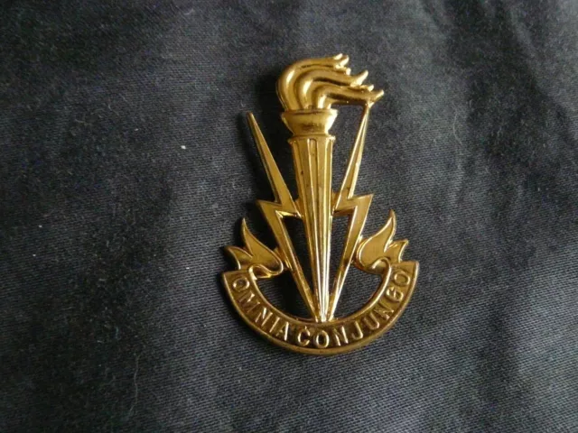 Insigne béret de l’armée belge : Transmission rf 3633