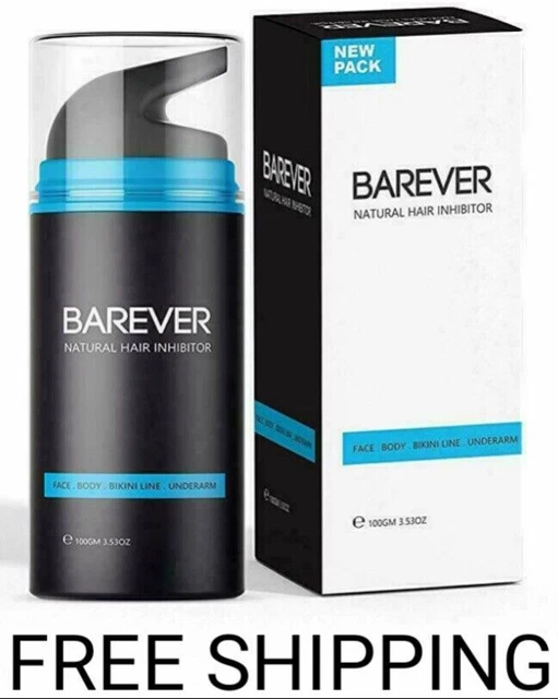 Barever Natural Hair Inheritor/Permanent Hair Removal Cream - Stop Growth (100g)