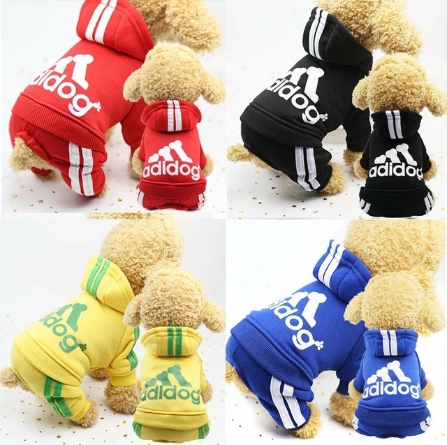 Per piccoli grandi vestiti cani cappotto giacca maglione cappuccio tuta sportiva