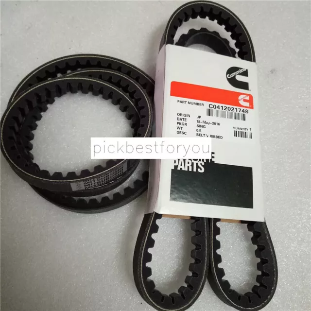 1PC New C0412021745 Cummins Fan Belt For B3.3 #M57C QL