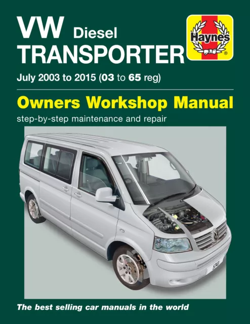 VW T5 Transporter (July 03 - 15) Haynes Repair Manual (Paperback)