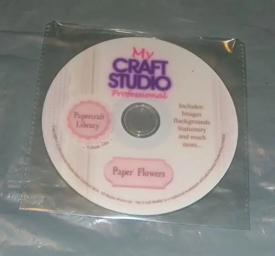 My Craft Studio - FLORES DE PAPEL - CD.ROM
