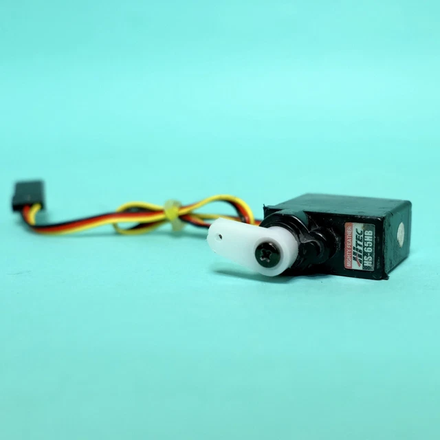 Hitec HS-65HB Micro Servo - Karbonite Gears, 31 Oz/in Torque, For RC Cars & Helicopters