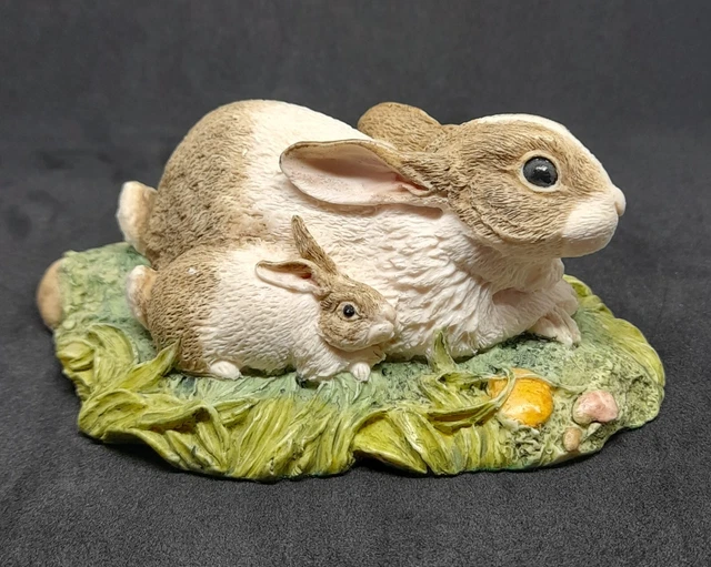 Beswick Rabbit 296 JOHN BESWICK STUDIO Sculptures, The Countryside Series. ''Contentment ...