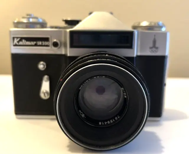 Russian SLR Kalimar SR200 Film Camera Official Camera of Moscow Olympics (781)