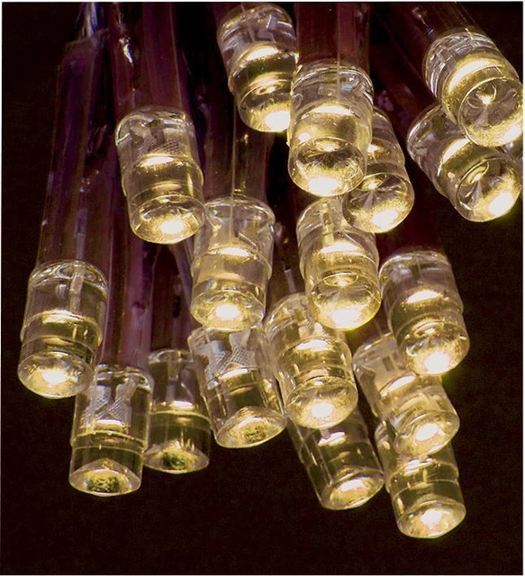 Luces LED X20 de Pilas Blanco Cálido Decoración Navidad Pantalla