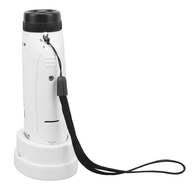 2211 Small Handheld Round Handle Microscope 60X To 120X Mini Pocket Microsco FAD