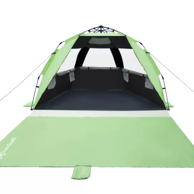 Pop Up Beach Tent Camping Hiking Fishing Waterproof Tent Sun Shade Shelter