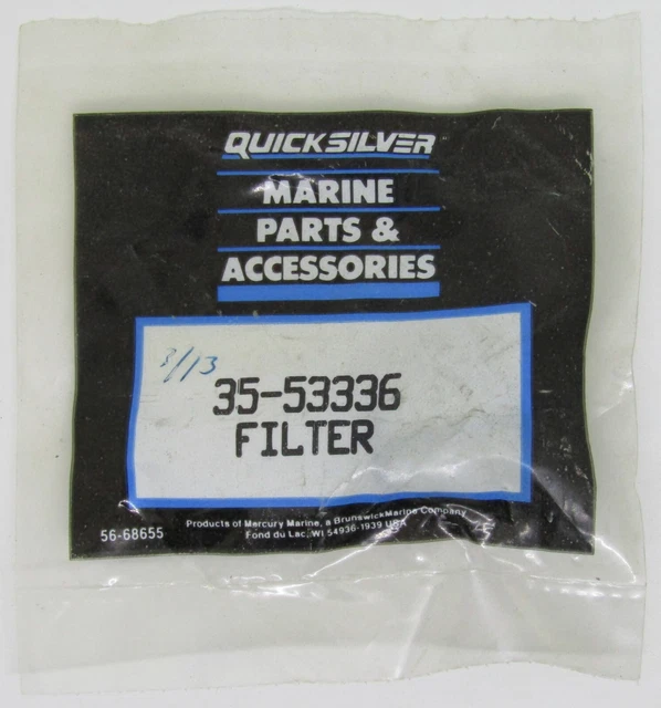 NEW QUICKSILVER MERCURY Marine Boat OEM Fuel Filter Part No. 3553336
