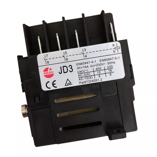 Relais Électromécaniques KEDU pour Commande Moteur JD3 JD4 230V 400V 8Pin 10Pins