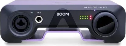 BOOM - 2x2 Interface with Built-in Hardware DSP FX