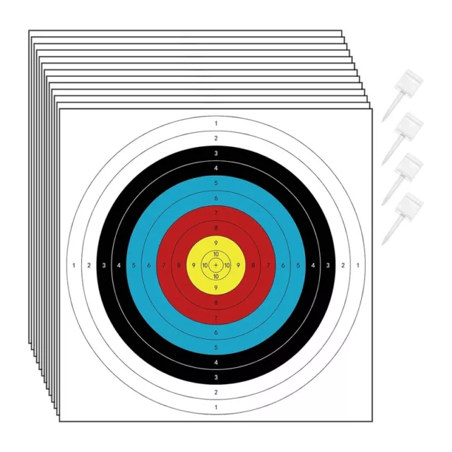 Archery Targets  for Backyard, 30Pcs Bow  Targets for Hunting &2231