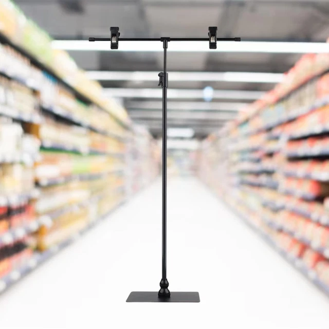 Table Poster Stand Adjustable Advertisement Rack for