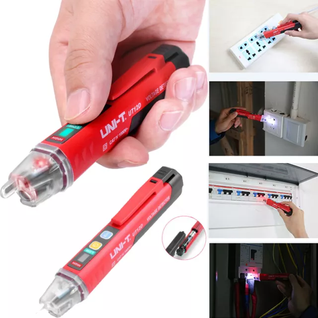 LED AC Electrical Voltage Power Detector Sensor Tester Non-Contact Pen 90-1000V