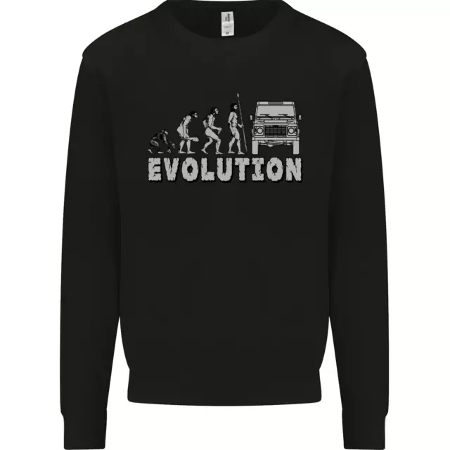4X4 Evolution Off Road Roading Felpa da uomo divertente
