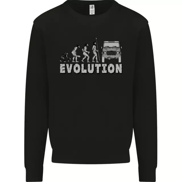 4X4 Evolution Off Road Roading Funny Mens Sweatshirt Jumper