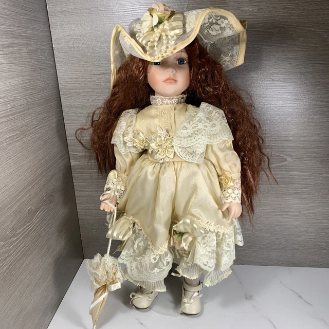 Melissa Vastelli Collection 2001 Limited Edition Porcelain Doll 16” with Stand