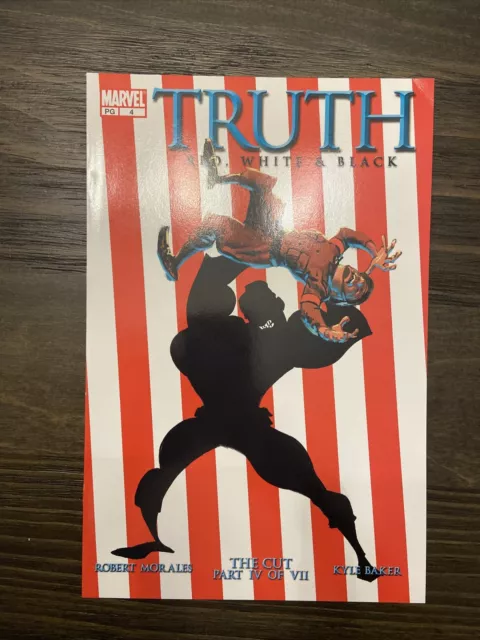 Marvel Comics Truth Red White & Black 4 Isaiah Bradley Captain America