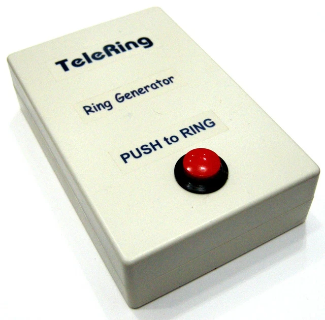 TELEPHONE RING GENERATOR, AC Plug-In ONLY Testing, displays, props Tele Ringer q