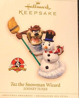 Hallmark Keepsake Ornament 2006 Taz the Snowman Wizard Tasmanian Looney Tunes