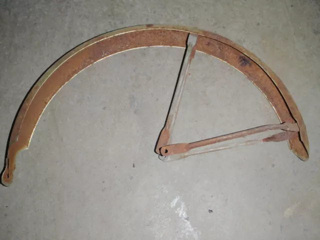 Vintage Bicycle Fender and bracket brace Schwinn?