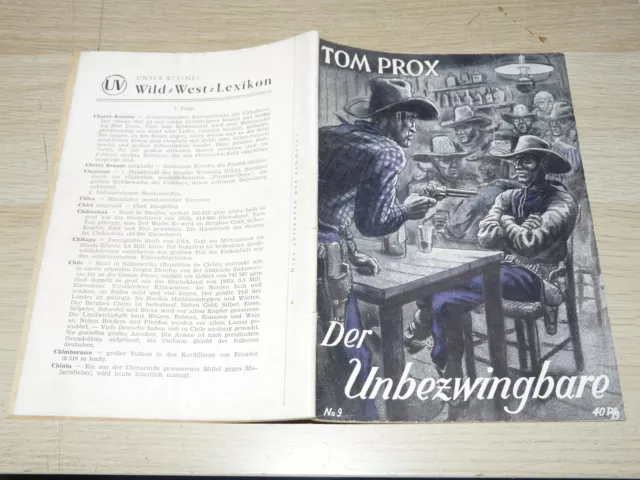 TOM PROX Nr. 9: Der Unbezwingbare, Original UTA-Verlag