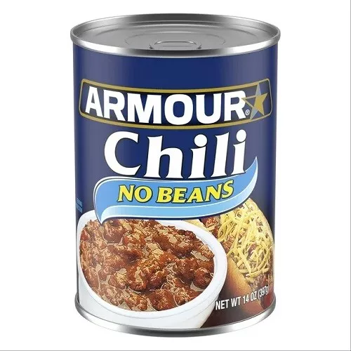 ARMOUR STAR CHILI with Beans or No Beans, 14 oz. Can, (6 Pack) £12.05 ...