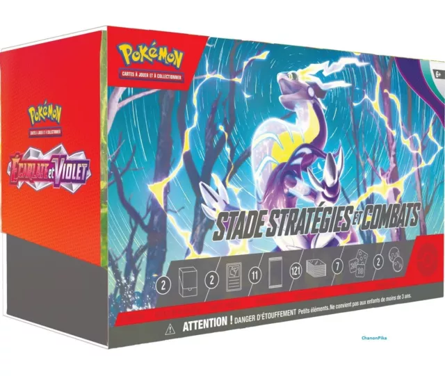 Pokemon Stade Stratégie Combat EV1 Écarlate et Violet Neuf Officiel FR Preco