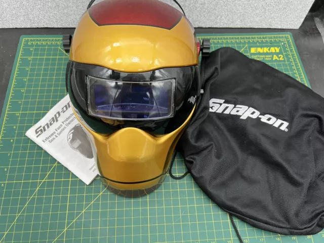 Snap-On Tools Iron Man EFP Gen 4 Welding Helmet, Auto Darkening EFPIRONMAN
