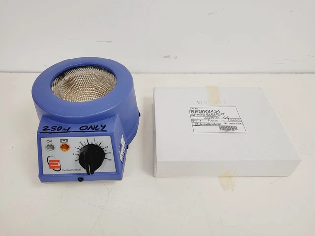 Electrothermal EM0250/CE 250ml Heating Mantle with Spare Element Lab