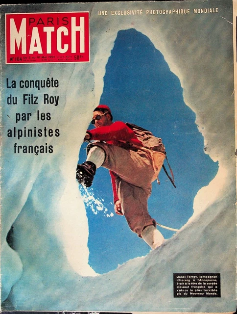 PARIS MATCH MAY 3 1952 East New Jersey State Prison Riot Lionel Terray ...