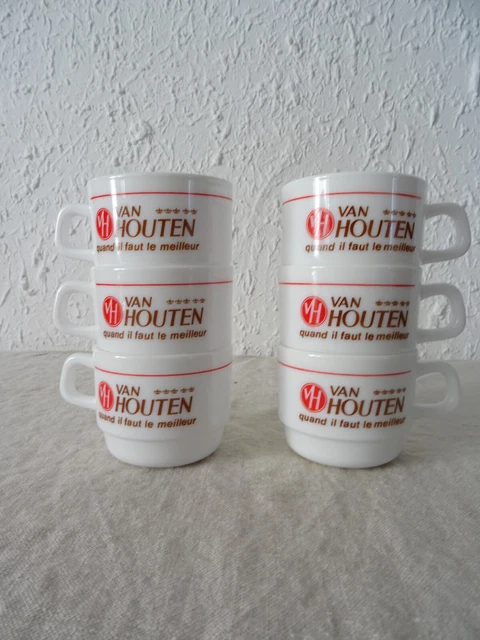 6 Van Houten Chocolat  MUG TASSE  70's  bistrot  490323 Pub