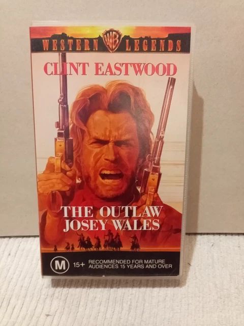 CLINT EASTWOOD OUTLAW Josey Wales Sondra Locke VHS Video PAL Australia clint-eastwood-outlaw-josey-wales-sondra-locke-vhs-video-pal-australia