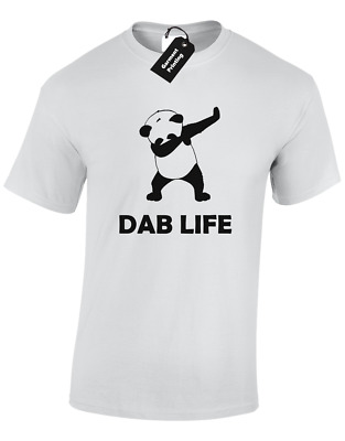 Dab Life Kids Childrens T Shirt Funny Panda Design Dabbing Fan Cute Boys Top