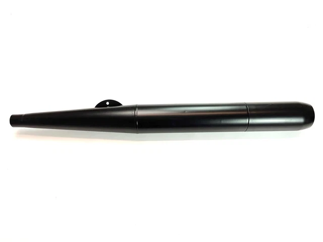 Puch Maxi Rennauspuff 6.3 schwarz Jamarcol mit Halter